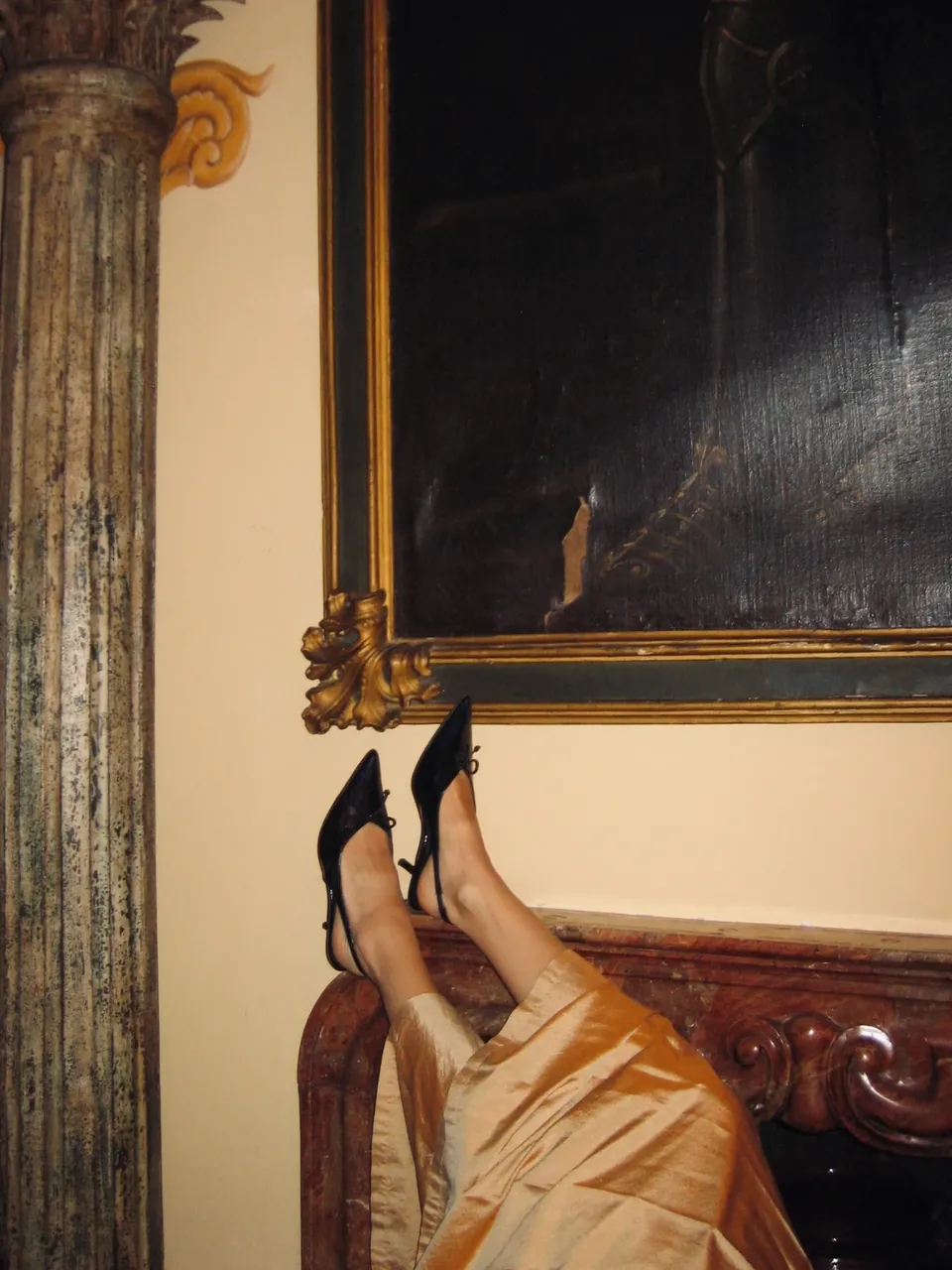 Evening editorial photograph inside Giordano Segreto